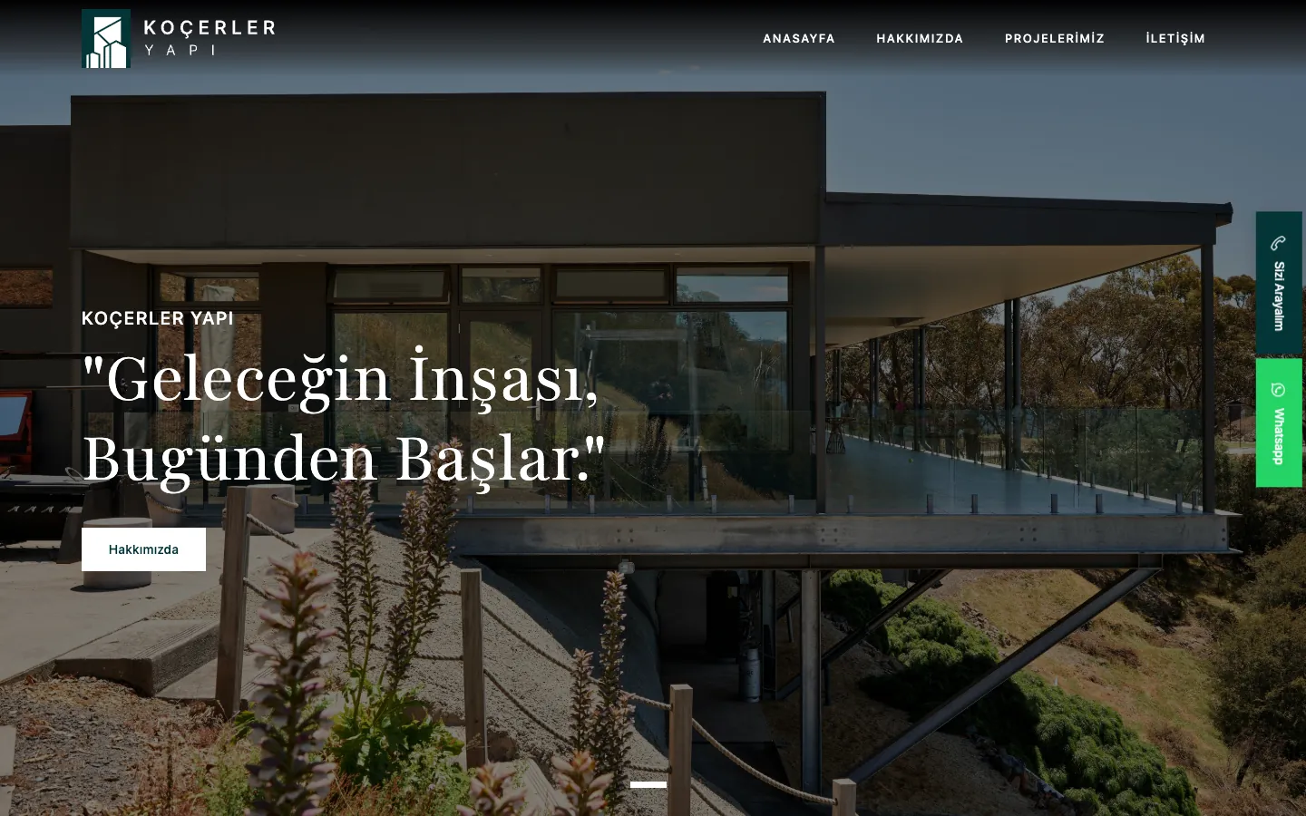Koçerler Yapı Homepage