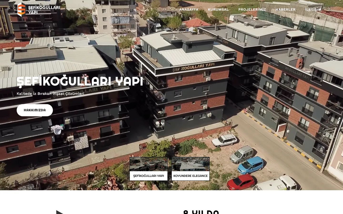 Şefikoğulları Yapı Homepage
