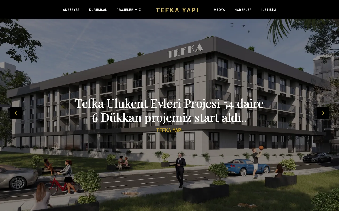 Tefka Yapı Homepage
